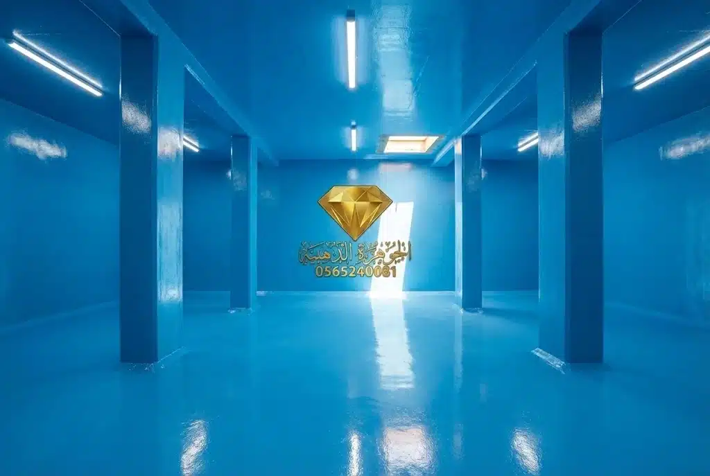 النتيجة النهائية بعد تطبيق عزل الإيبوكسي الأمريكي: سطح ناعم، صحي، ومقاوم للطحالب بنسبة 100%.